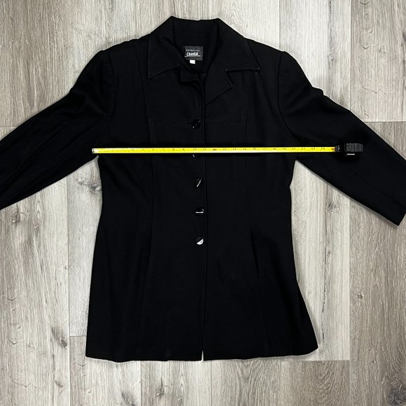 Chantal Collection Vintage Black Size 14 Women's Jacket - Picture 4 of 7